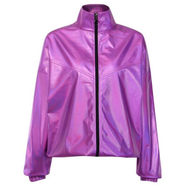 women's jackets women long sleeve zipper boyfriend style loose spring autumn fashion purple female bomber jacket casual coat windbreake, Black;brown
women's jackets women long sleeve zipper boyfriend style loose spring autumn fashion purple female bomber jacket casual coat windbreake, Black;brown