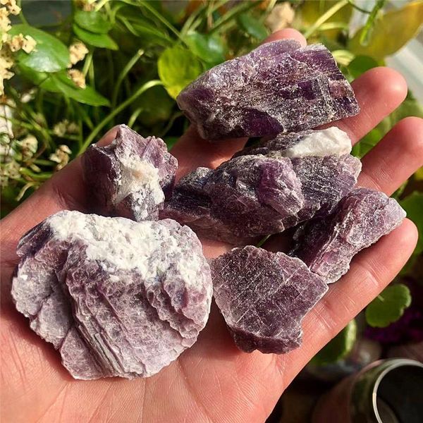 decorative objects & figurines natural quartz gemstone purple lepidolite mica crystal rough stones for feng shui
decorative objects & figurines natural quartz gemstone purple lepidolite mica crystal rough stones for feng shui