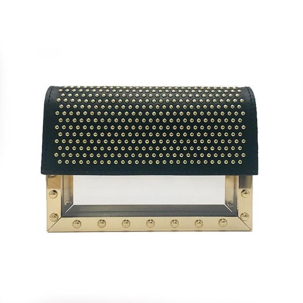 fashion rivet acrylic bags clear clutch purses box women shoulder bags day clutches wedding party box evening bag
fashion rivet acrylic bags clear clutch purses box women shoulder bags day clutches wedding party box evening bag