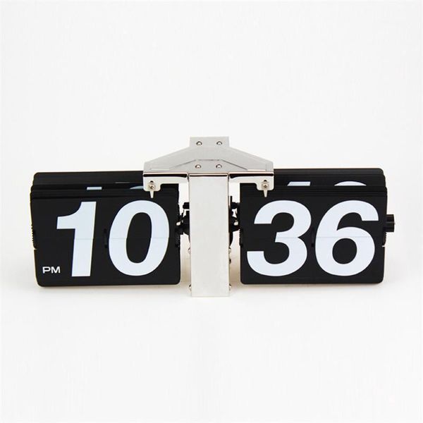 desk & table clocks european retro creative 14 inch large digital flip clock home living room decoration simple mechanical wall1