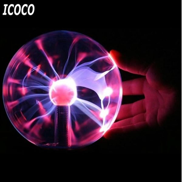 icoco 3 inch usb plasma ball electrostatic sphere light magic crystal lamp ball touch sensitive transparent desklights
icoco 3 inch usb plasma ball electrostatic sphere light magic crystal lamp ball touch sensitive transparent desklights