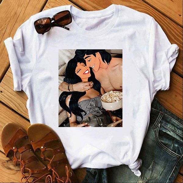 womens t shirt cartoon princess drink coffee femme t shirts streetwear shirts girl short sleeve casual tees woman, White
womens t shirt cartoon princess drink coffee femme t shirts streetwear shirts girl short sleeve casual tees woman, White