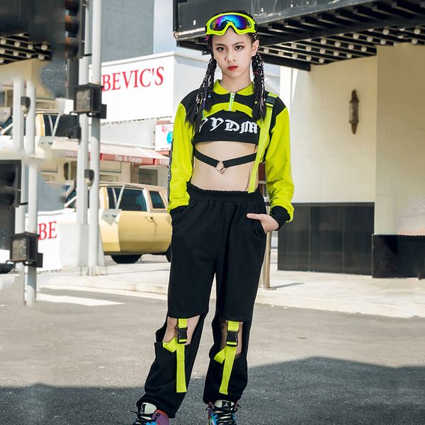 2021 kids hip hop jazz dance set girls street dancing performance pants black long sleeve hiphop cosutme fashion wear vdb2709, Black;red
2021 kids hip hop jazz dance set girls street dancing performance pants black long sleeve hiphop cosutme fashion wear vdb2709, Black;red