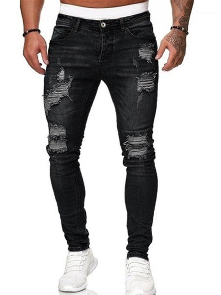 men's jeans stretchy wrinkle skinny biker pencil pants slim denim mens elastic waist harem men jogger, Blue
men's jeans stretchy wrinkle skinny biker pencil pants slim denim mens elastic waist harem men jogger, Blue