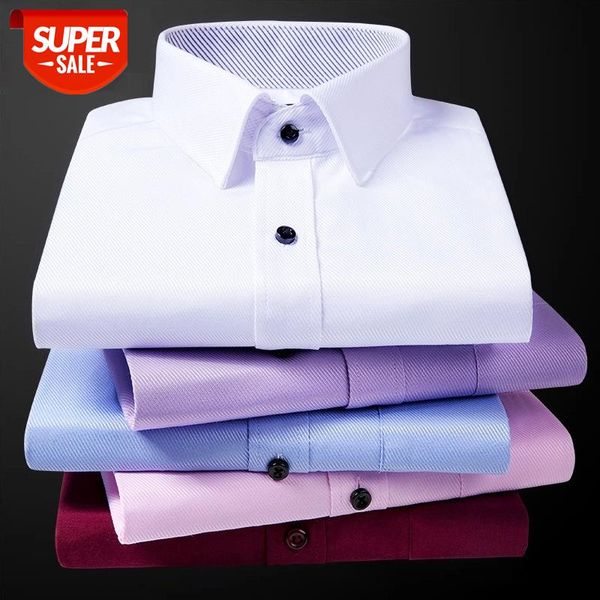 2020 new men's twill stripes shirt long sleeve brand soft casual slim fit dress shirts men white wedding shirt chemise homme #rc0f, White;black
2020 new men's twill stripes shirt long sleeve brand soft casual slim fit dress shirts men white wedding shirt chemise homme #rc0f, White;black