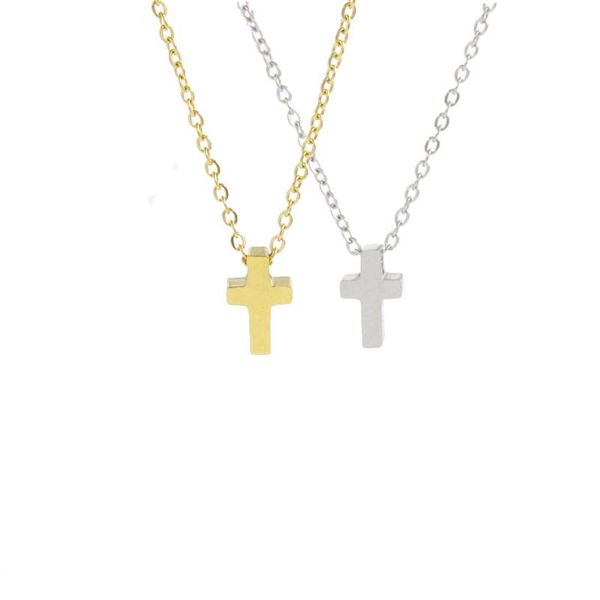 pendant necklaces simple style fashion choker cross necklace for women mini cute gold steel color stainless collar jewelry, Silver
pendant necklaces simple style fashion choker cross necklace for women mini cute gold steel color stainless collar jewelry, Silver