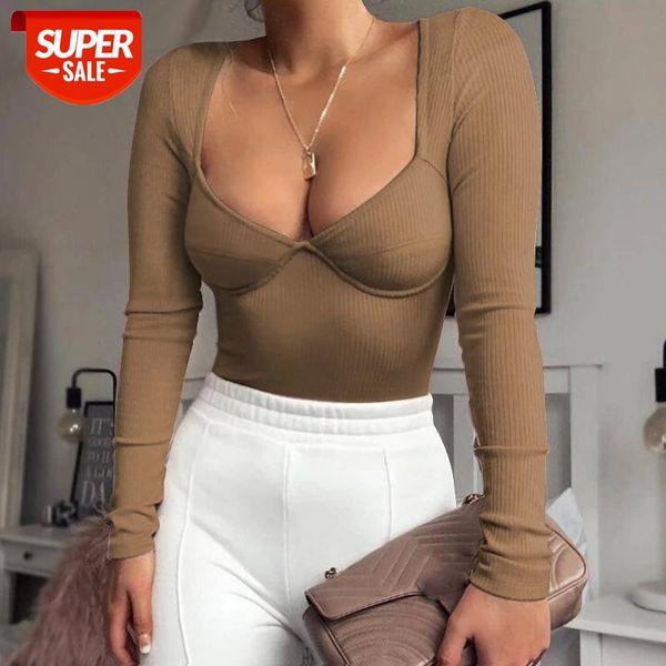 rib knitted long sleeve bodysuit women v neck slim rompers womens jumpsuit autumn winter casual basic body #xa6l, White
rib knitted long sleeve bodysuit women v neck slim rompers womens jumpsuit autumn winter casual basic body #xa6l, White