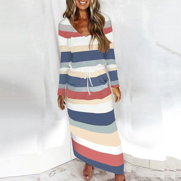 casual dresses women stripe print dress v-neck spring autumn long sleeve loose pocket bandage drawstring vestidos de mujer, Black;gray
casual dresses women stripe print dress v-neck spring autumn long sleeve loose pocket bandage drawstring vestidos de mujer, Black;gray