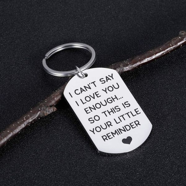 valentines day gift boyfriend girlfriend keychain i love you enough husband wife anniversary birthday wedding gift for frienddio chan contac, Slivery;golden
valentines day gift boyfriend girlfriend keychain i love you enough husband wife anniversary birthday wedding gift for frienddio chan contac, Slivery;golden