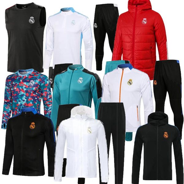 jogging clothing 21 22 kit per adulti real madrid black soccer hooded jacket set zidane benzema modric srergio ramos kroos football training, Black;red
jogging clothing 21 22 kit per adulti real madrid black soccer hooded jacket set zidane benzema modric srergio ramos kroos football training, Black;red