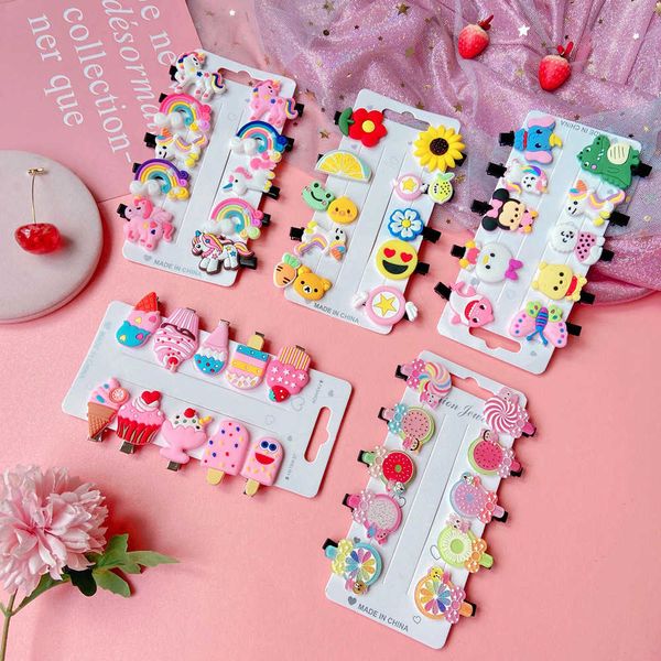 6423 little girl hair accessories children's hairpin set does not hurt hair cute baby fruit ice cream headdress edge clip hairpin, Golden;silver
6423 little girl hair accessories children's hairpin set does not hurt hair cute baby fruit ice cream headdress edge clip hairpin, Golden;silver