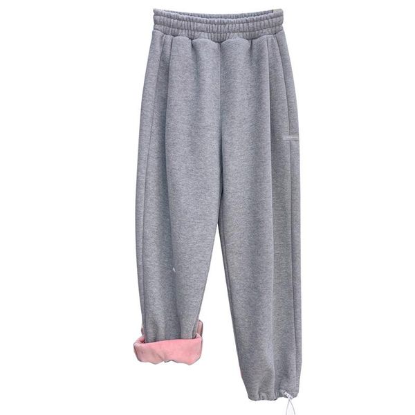 women's pants & capris women winter casual warm harem thick lined fleece sweatpants trousers pantalons femme x67, Black;white
women's pants & capris women winter casual warm harem thick lined fleece sweatpants trousers pantalons femme x67, Black;white