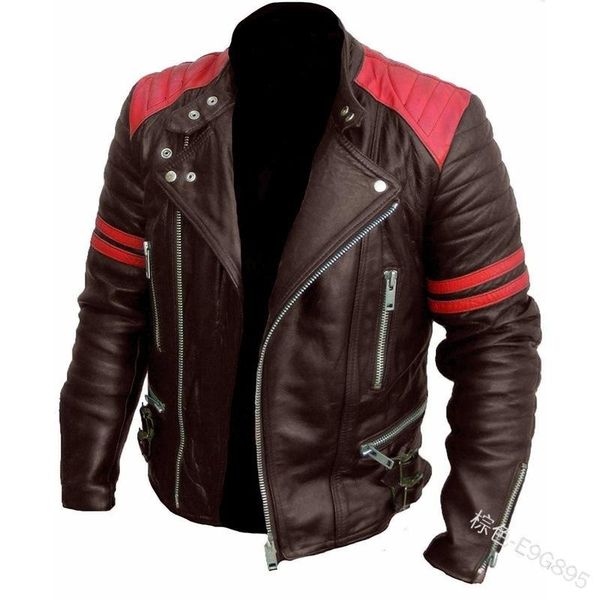 men's fur & faux wepbel zipper decorations shoulder pu coats men leather jackets coat suit collar patchwork business, Black
men's fur & faux wepbel zipper decorations shoulder pu coats men leather jackets coat suit collar patchwork business, Black