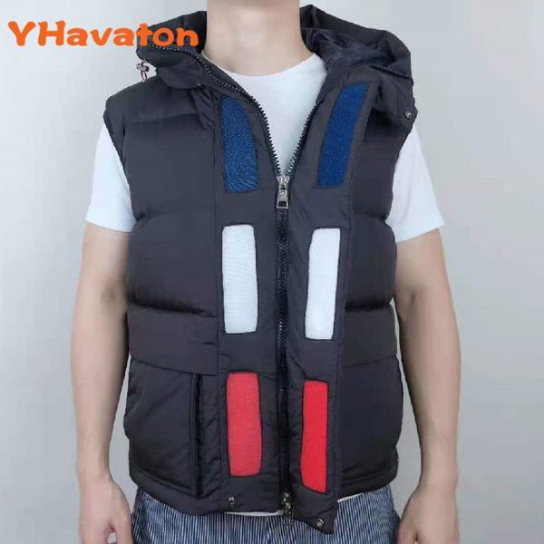 luxury brand winter down vest men 2022 casual waistcoat men's sleeveless jacket plus size warm men's vest overcoats men jacket, Black;white
luxury brand winter down vest men 2022 casual waistcoat men's sleeveless jacket plus size warm men's vest overcoats men jacket, Black;white