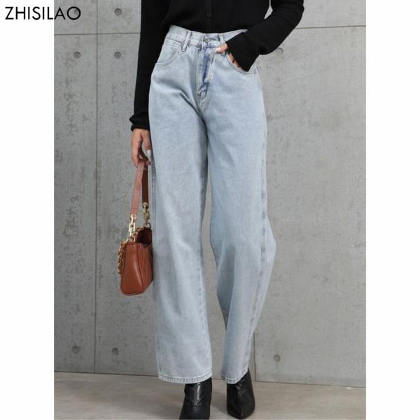 women's jeans zhisilao 2021 woman baggy high waist retro blue denim trousers cotton long loose wide leg for women plus size
women's jeans zhisilao 2021 woman baggy high waist retro blue denim trousers cotton long loose wide leg for women plus size