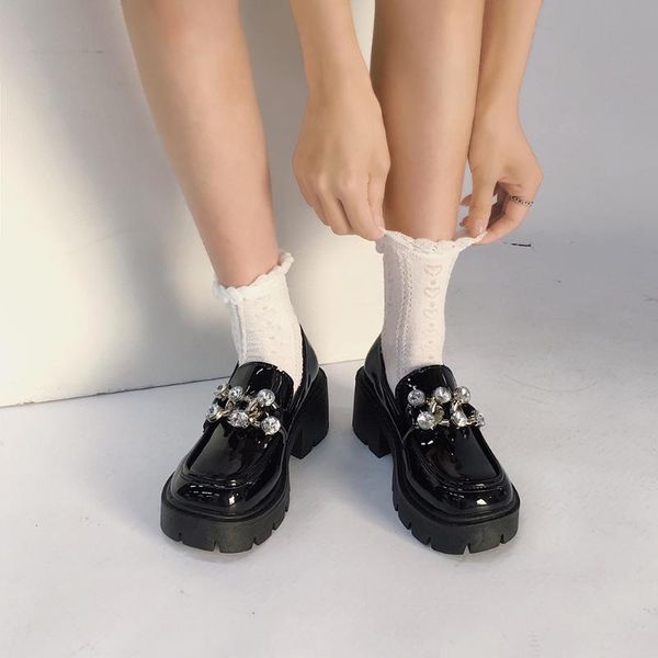 dress shoes 2021 lolita women japanese style mary jane platform high heels hidden for girls sapatos femininos shoe, Black
dress shoes 2021 lolita women japanese style mary jane platform high heels hidden for girls sapatos femininos shoe, Black