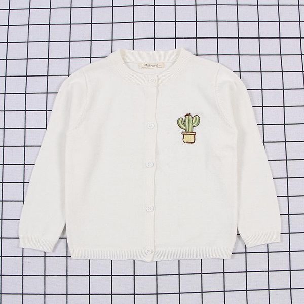 cardigan children's cactus embroidered cotton sweater in spring and autumn, Blue
cardigan children's cactus embroidered cotton sweater in spring and autumn, Blue