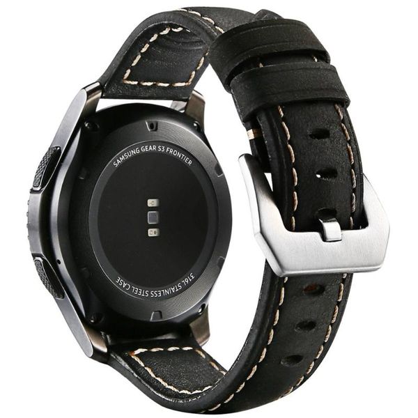 watch bands samsung galaxy genuine leather strap soft replacement wristband bracelet with stainless steel buckle clasp for gear s3, Black;brown
watch bands samsung galaxy genuine leather strap soft replacement wristband bracelet with stainless steel buckle clasp for gear s3, Black;brown