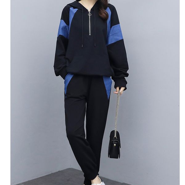 Plus Size L-5xl Sports Suit Women with Top Hood and Pants Two Slices of Demin Training Set Combining Winter Outfit Clothes W1ou, White
Plus Size L-5xl Sports Suit Women with Top Hood and Pants Two Slices of Demin Training Set Combining Winter Outfit Clothes W1ou, White