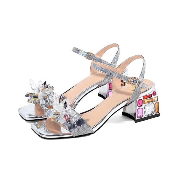 dress shoes for women2021summer style leather fashion luxury rhinestones 5.5cm heels with open toe patent thick heel sandals, Black
dress shoes for women2021summer style leather fashion luxury rhinestones 5.5cm heels with open toe patent thick heel sandals, Black