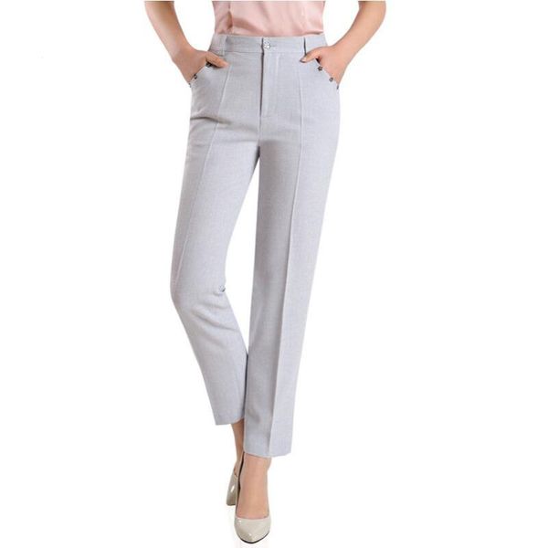 women's pants & capris 2021 women spring summer high waist pencil female trouers fashion slim casual ly207, Black;white
women's pants & capris 2021 women spring summer high waist pencil female trouers fashion slim casual ly207, Black;white