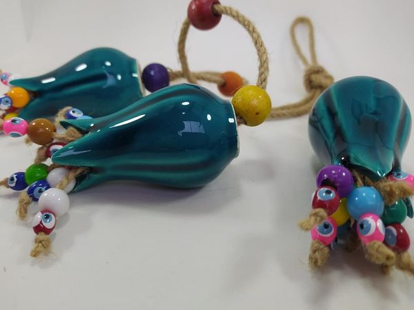 decorative objects & figurines ceramic connected turquoise tulips with evil eye beads turkish handmade amulet wall hanging talisman boho hom
decorative objects & figurines ceramic connected turquoise tulips with evil eye beads turkish handmade amulet wall hanging talisman boho hom