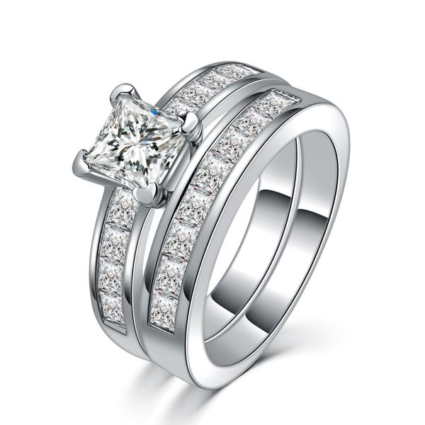 double layer ring zircon micro-inlay white gold plated ring copper rings noble ring for women fashion, Golden;silver
double layer ring zircon micro-inlay white gold plated ring copper rings noble ring for women fashion, Golden;silver