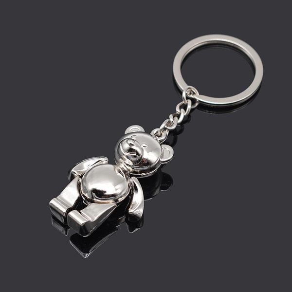 keychains car keychain activity bear creative key holder keyring metal ring chain auto accessories, Silver
keychains car keychain activity bear creative key holder keyring metal ring chain auto accessories, Silver