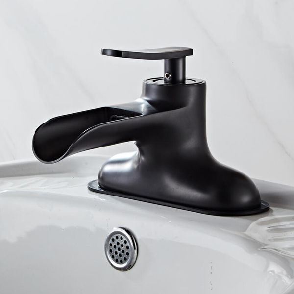 bathroom sink faucets brass and cold water waterfall basin double handle single hole three holes wash 7437
bathroom sink faucets brass and cold water waterfall basin double handle single hole three holes wash 7437