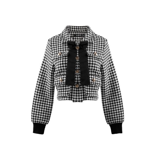 fashion personality original design lattice women's jacket women apparel designer coat short jackets elegant and comfortable outerwear, Black;brown
fashion personality original design lattice women's jacket women apparel designer coat short jackets elegant and comfortable outerwear, Black;brown