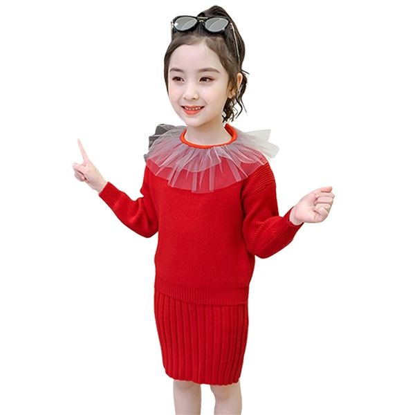 kids clothes girls sweater + skirt outfits patchwork for autumn winter tracksuits children 210528, White
kids clothes girls sweater + skirt outfits patchwork for autumn winter tracksuits children 210528, White
