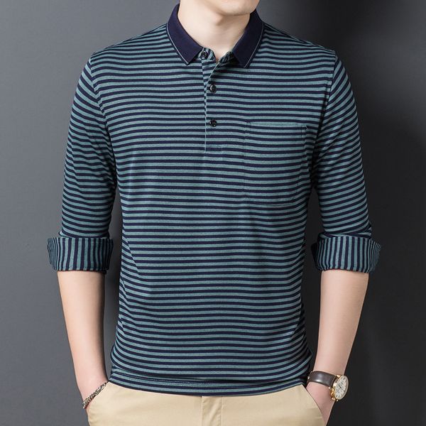2021 autumn new men's business casual long sleeve polo classic style lapel fashion striped shirt male brand clothes48ch1h8r, White;black
2021 autumn new men's business casual long sleeve polo classic style lapel fashion striped shirt male brand clothes48ch1h8r, White;black
