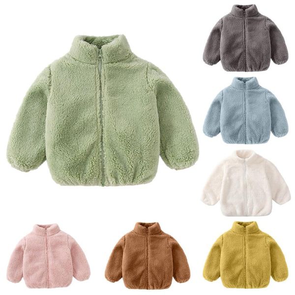 jackets 1-6y toddler baby jacket for grils fleece outwear boys zipper solid-color thick kids warm coat autumn winter outerwear born, Blue;gray
jackets 1-6y toddler baby jacket for grils fleece outwear boys zipper solid-color thick kids warm coat autumn winter outerwear born, Blue;gray