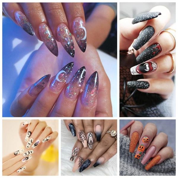 false nails 24pcs/box detachable halloween style ballerina stiletto wearable coffin fake full cover nail tips press on nai, Red;gold
false nails 24pcs/box detachable halloween style ballerina stiletto wearable coffin fake full cover nail tips press on nai, Red;gold