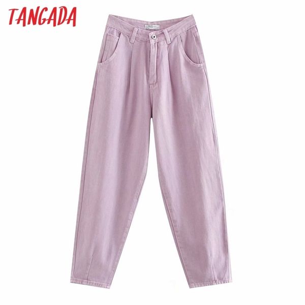 tangada women violet chic mom jeans pants arrival long trousers pockets zipper loose casual female denim pants 4m108 210730, Blue
tangada women violet chic mom jeans pants arrival long trousers pockets zipper loose casual female denim pants 4m108 210730, Blue