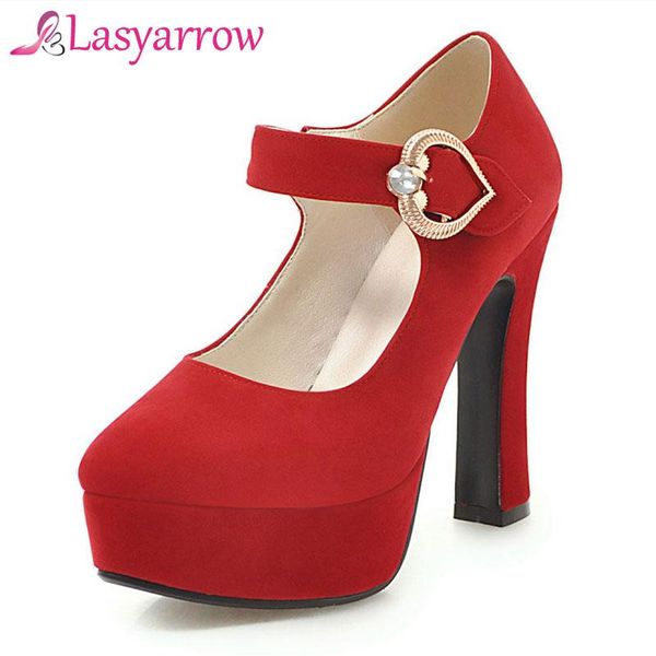 dress shoes lasyarrow ankle strap femeninas high heels autumn flock round toe female platform summer women pumps j656, Black
dress shoes lasyarrow ankle strap femeninas high heels autumn flock round toe female platform summer women pumps j656, Black