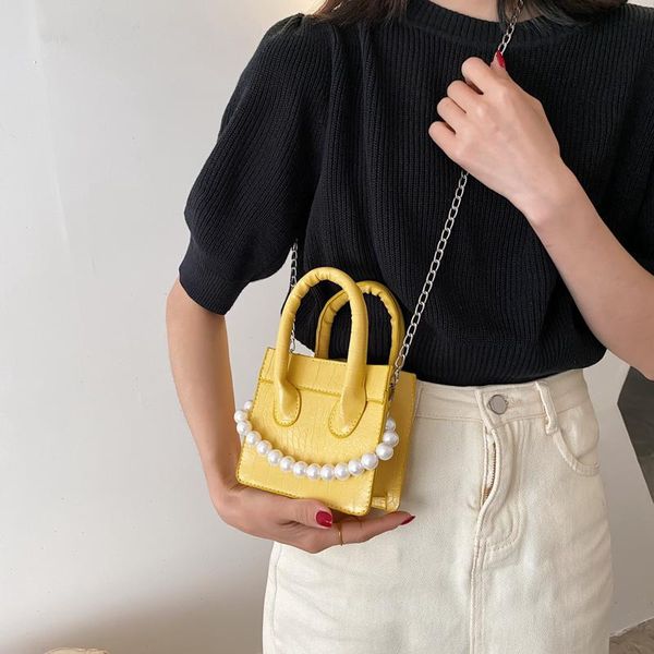 evening bags elegant women square shoulder bag mini portable female clutch purse crocodile pattern ladies pearl chain crossbody handbags
evening bags elegant women square shoulder bag mini portable female clutch purse crocodile pattern ladies pearl chain crossbody handbags