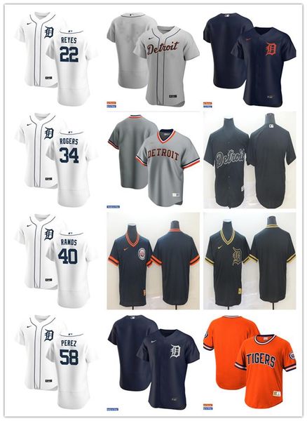 men women youth detroit tigers 58 franklin perez 40 wilson ramos 22 victor reyes 34 jake rogers white custom baseball jersey, Blue;black
men women youth detroit tigers 58 franklin perez 40 wilson ramos 22 victor reyes 34 jake rogers white custom baseball jersey, Blue;black