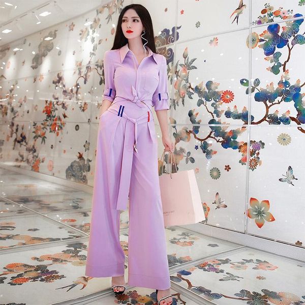 women's two piece pants 2021 summer spring women pieces sets half sleeve zippers shirt +long wide leg trousers lady suits, White
women's two piece pants 2021 summer spring women pieces sets half sleeve zippers shirt +long wide leg trousers lady suits, White