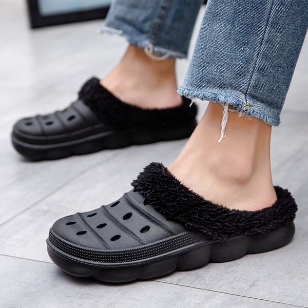 new 2021 eva couples clogs slip on keep warm cotton lightweight plush winter slippers men women big size 36-45 z23x, Black
new 2021 eva couples clogs slip on keep warm cotton lightweight plush winter slippers men women big size 36-45 z23x, Black