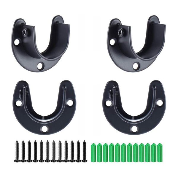 hangers & racks ad55 4 packs heavy duty stainless steel end supports closet pole sockets 1 inch flange rod holder with screws (u-shaped)
hangers & racks ad55 4 packs heavy duty stainless steel end supports closet pole sockets 1 inch flange rod holder with screws (u-shaped)