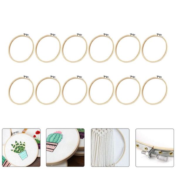 other arts and crafts 12pcs embroidery hoops natural needlework frames cross stitch fabric fixator
other arts and crafts 12pcs embroidery hoops natural needlework frames cross stitch fabric fixator
