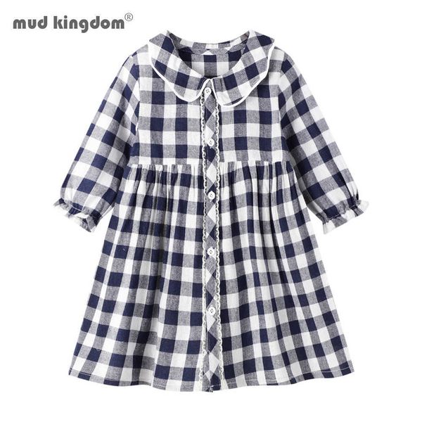 mudkingdom girls long sleeve dress plaid lapel button sweet princess spring autumn little clothing 210615, Red;yellow
mudkingdom girls long sleeve dress plaid lapel button sweet princess spring autumn little clothing 210615, Red;yellow