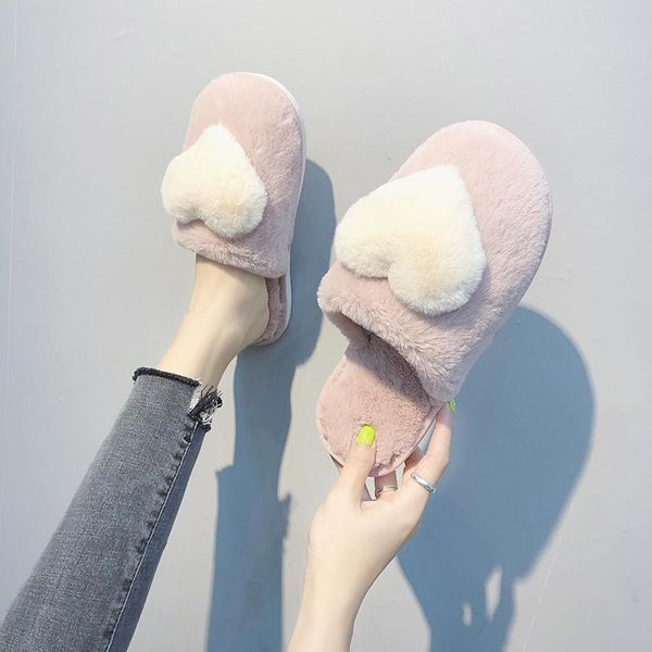 slippers women flat head cotton cute home plus velvet warm winter indoor fur shoes personality drag, Black
slippers women flat head cotton cute home plus velvet warm winter indoor fur shoes personality drag, Black