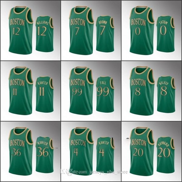 Men Jayson Tatum Jaylen Brown\rBoston Tacko Fall Kemba Walker Marcus Smart Gordon Hayward\rCeltics Custom 2020 Jersey
Men Jayson Tatum Jaylen Brown\rBoston Tacko Fall Kemba Walker Marcus Smart Gordon Hayward\rCeltics Custom 2020 Jersey