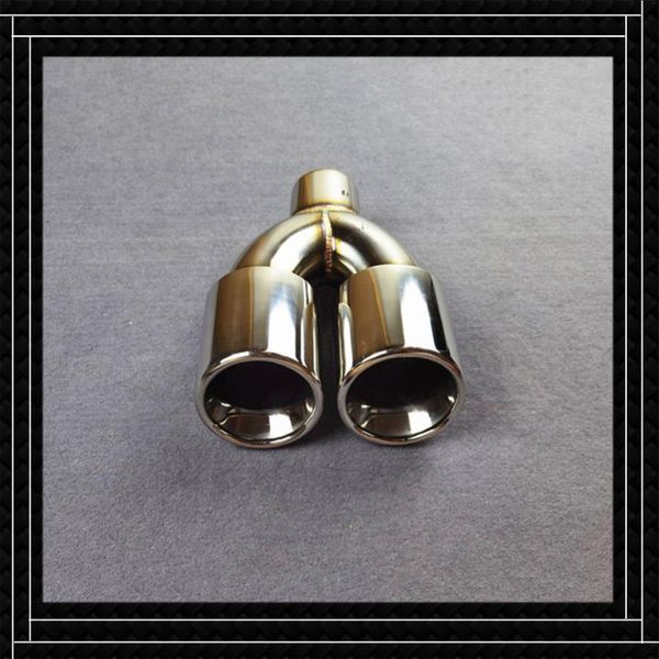 motorcycle exhaust system 1 piece y model dual outlet 304 stainless steel tip car universal oot 89/101mm auto rear muffler pipe tailpipes no
motorcycle exhaust system 1 piece y model dual outlet 304 stainless steel tip car universal oot 89/101mm auto rear muffler pipe tailpipes no