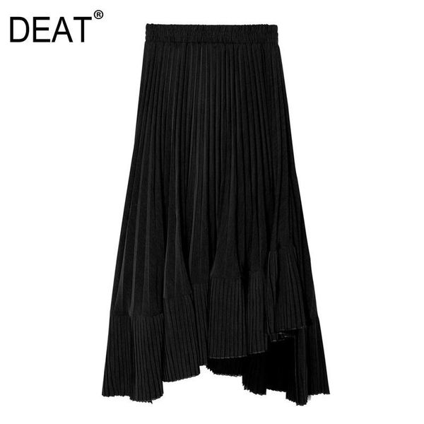 deat 2021 new spring and summer fashion women clothing skirt pleated big bottoms halfbody skirt wk48501, Black
deat 2021 new spring and summer fashion women clothing skirt pleated big bottoms halfbody skirt wk48501, Black