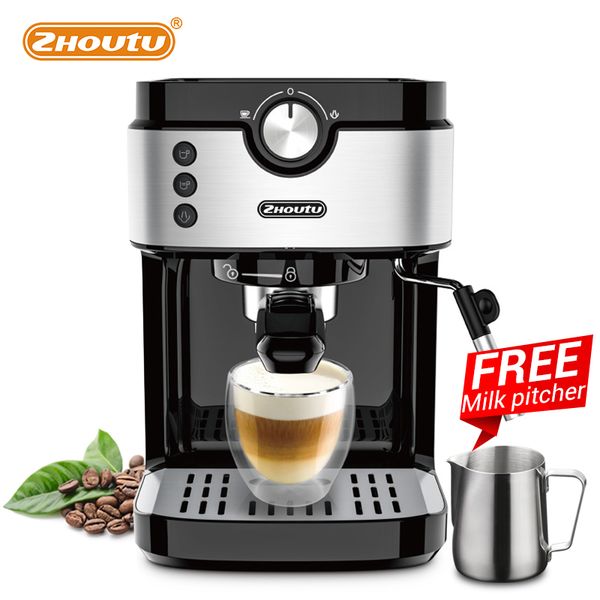 zhoutu 19 bar espresso coffee maker machine with milk frother for espresso latte and mocha cappuccino1372-1633 w
zhoutu 19 bar espresso coffee maker machine with milk frother for espresso latte and mocha cappuccino1372-1633 w
