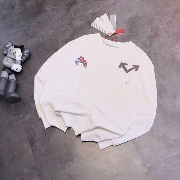 brand hoodie chaopai o + w2021 autumn new digital spray printing terry loose and comfortable round neck pullover for lovers, Black
brand hoodie chaopai o + w2021 autumn new digital spray printing terry loose and comfortable round neck pullover for lovers, Black