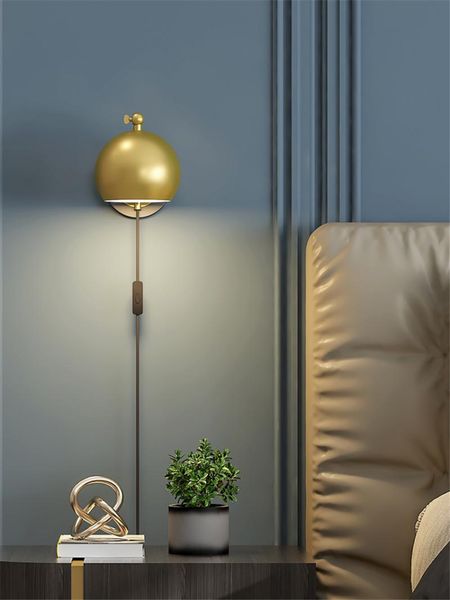 modern wrought iron bedroom wall lamps bedside golden lamps with switch nordic luxury living room aisle decorative wall lights
modern wrought iron bedroom wall lamps bedside golden lamps with switch nordic luxury living room aisle decorative wall lights